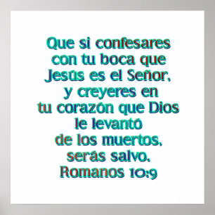 Romanos 10:9 poster