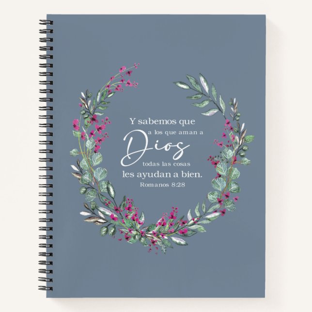 Romanos 8 Notebook (Front)
