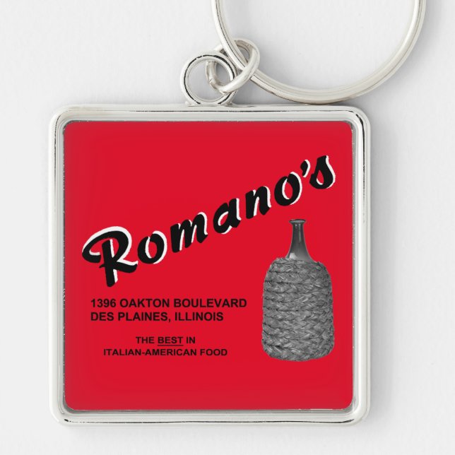 Romano's Restaurant, Des Plaines, IL Key Ring (Front)