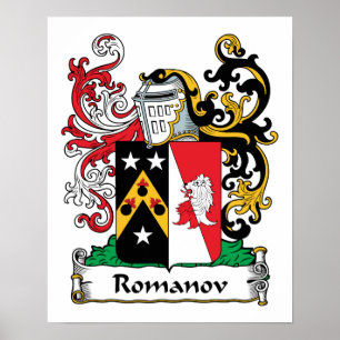 Romanov Family Crest Poster