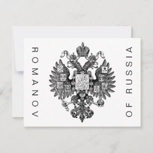 ROMANOV OF RUSSIA Postcard