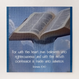 Romans 10:10 jigsaw puzzle