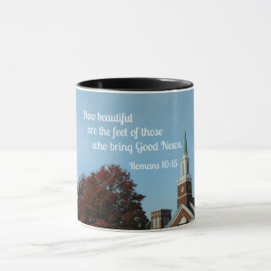 Romans 10:15 How beautiful are the feet of those  Mug