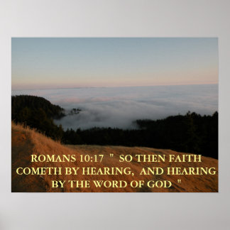 ROMANS 10:17 POSTER