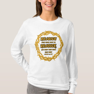 Romans 12:15 Bible Scripture Women's Long Sleeve T-Shirt