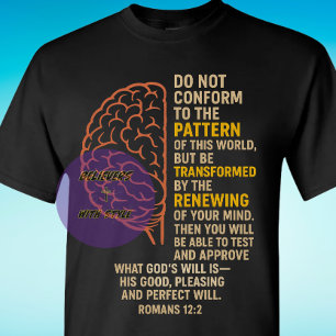 Romans 12:2 - Christian T-Shirt