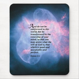 Romans 12:2 mouse mat