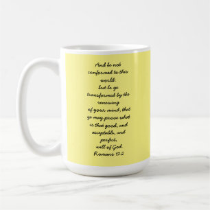 Romans 12:2 Mug