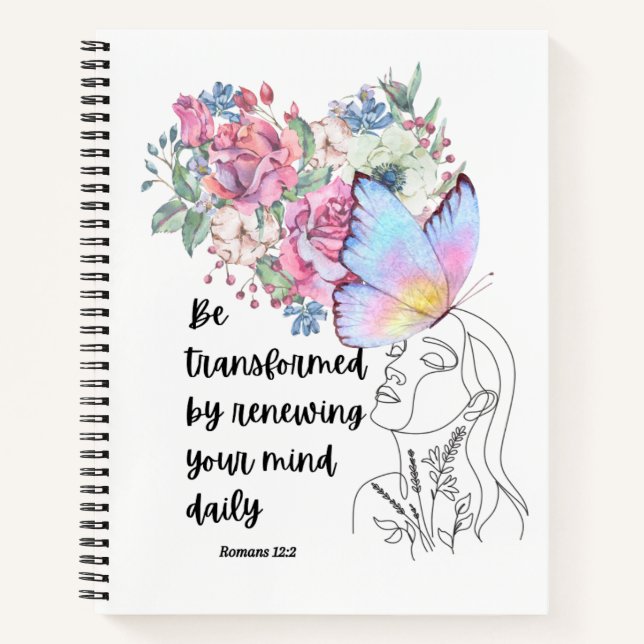 Romans 12:2 Notebook (Front)
