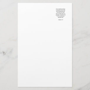 ROMANS 12:2 STATIONERY