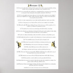 Romans 12 poster