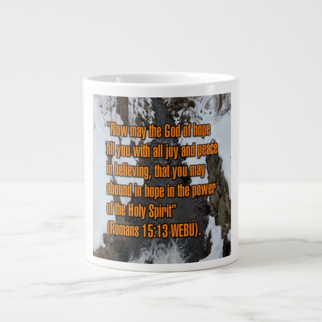 Romans 15:13 WEBU Mug (Front)