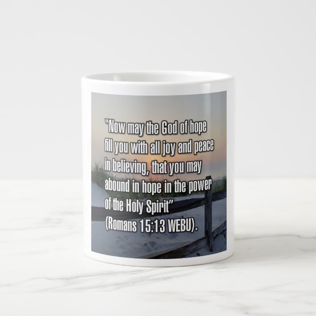 Romans 15:13 WEBU Mug (Front)