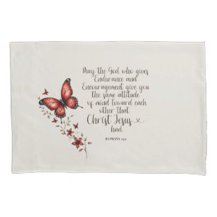 Romans 15:5 Bible Verse Image Pillowcase