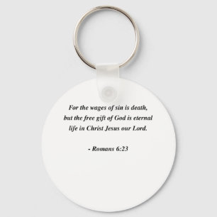 ROMANS 6:23 KEY RING