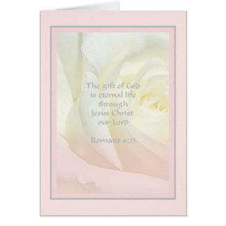 Romans 6:23 Rose Scripture