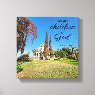 Romans 8:16 Canvas Print Children of God