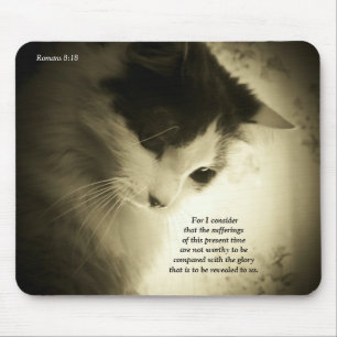 Romans 8:18 Glory Mouse Mat