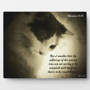 Romans 8:18 plaque