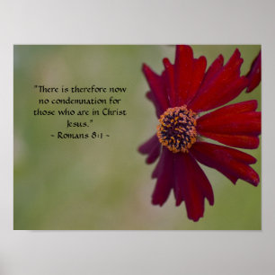 Romans 8:1 Poster