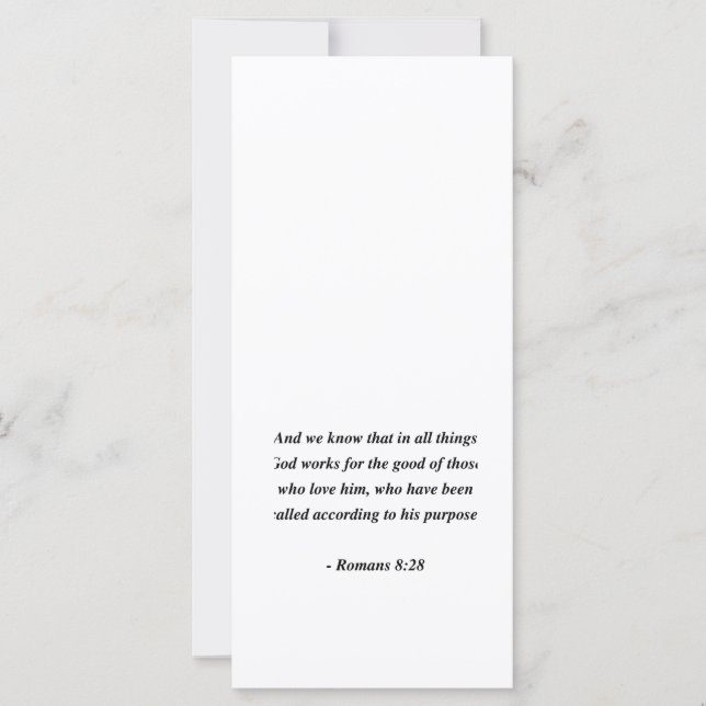 ROMANS 8:28 (Front)