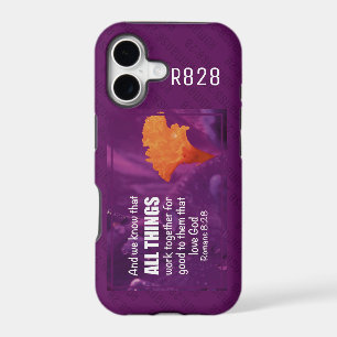 Romans 8:28 ALL THINGS WORK TOGETHER Purple