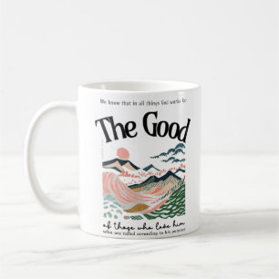 Romans 8:28 Artwork Coffee Mug