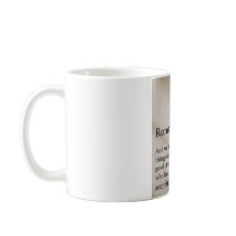 Romans 8:28 Bible Verse Coffee Mug