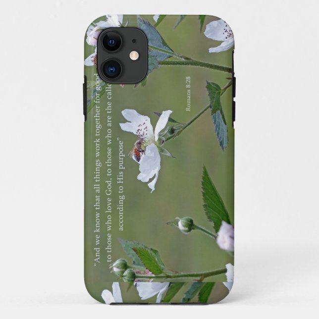 Romans 8:28 Case-Mate iPhone case (Back)