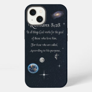 Romans 8:28 Christian Bible verse iPhone 13 Case