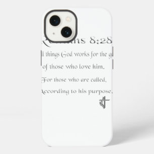 Romans 8:28 Christian merchandise iPhone 13 Case