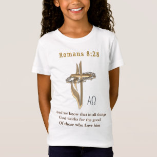 Romans 8:28 Christian  T-Shirt
