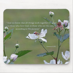 Romans 8:28 mouse mat