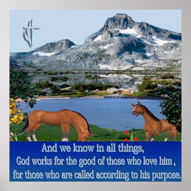 Romans 8:28 poster (Front)