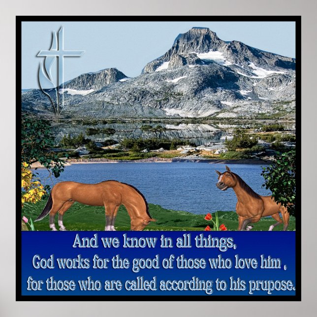 Romans 8:28 poster (Front)