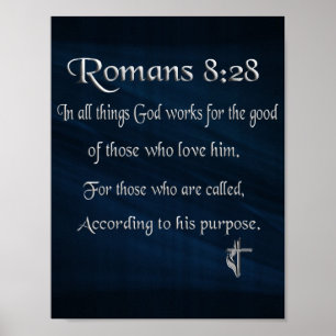 romans 8:28 poster