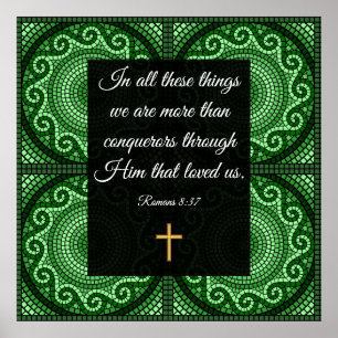 Romans 8:37 poster