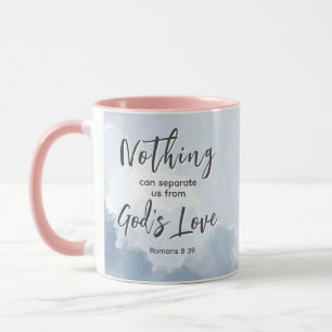 Romans 8:38-39 Love of God Bible Verse Christian  Mug