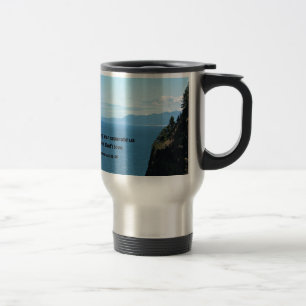 Romans 8:38-39 Nothing can separate us.... Travel Mug