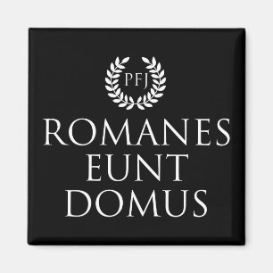 Romans Go Home Magnet