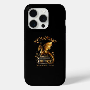 Romantasy Dragon Books Just one more chapter iPhone 15 Pro Case