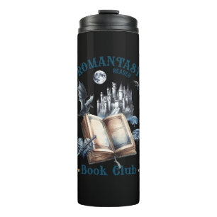 Romantasy Reader Dragon Book Club Castle Thermal Tumbler