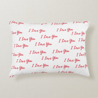 Romantic Almofada I Love You Decorative Cushion