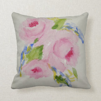 Romantic and Feminine Roses Pillow