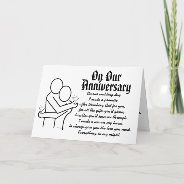 Romantic Anniversary Card (Front)