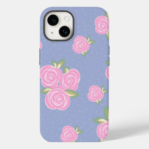Romantic Antique Rose Design Case-Mate iPhone 14 Case