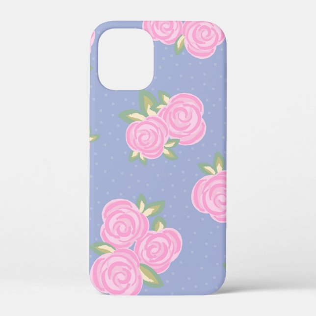 Romantic Antique Rose Design Case-Mate iPhone Case (Back)