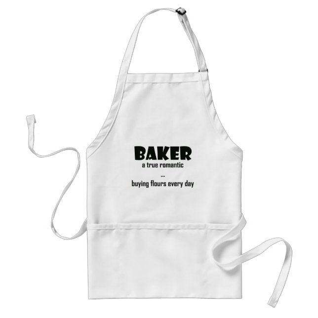 Romantic Baker - Buying Flours Every Day Standard Apron (Front)