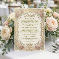 Romantic Baroque Blush Floral Regency