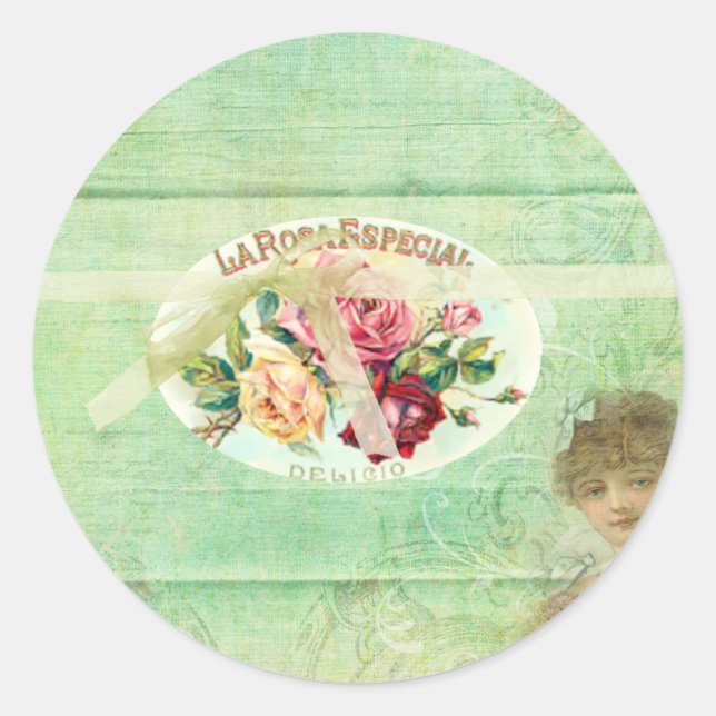 Romantic Bath stickers (Front)